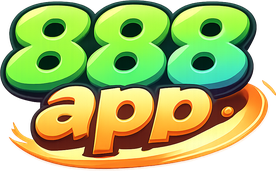 888 app নীল প্রযুক্তি লোগো